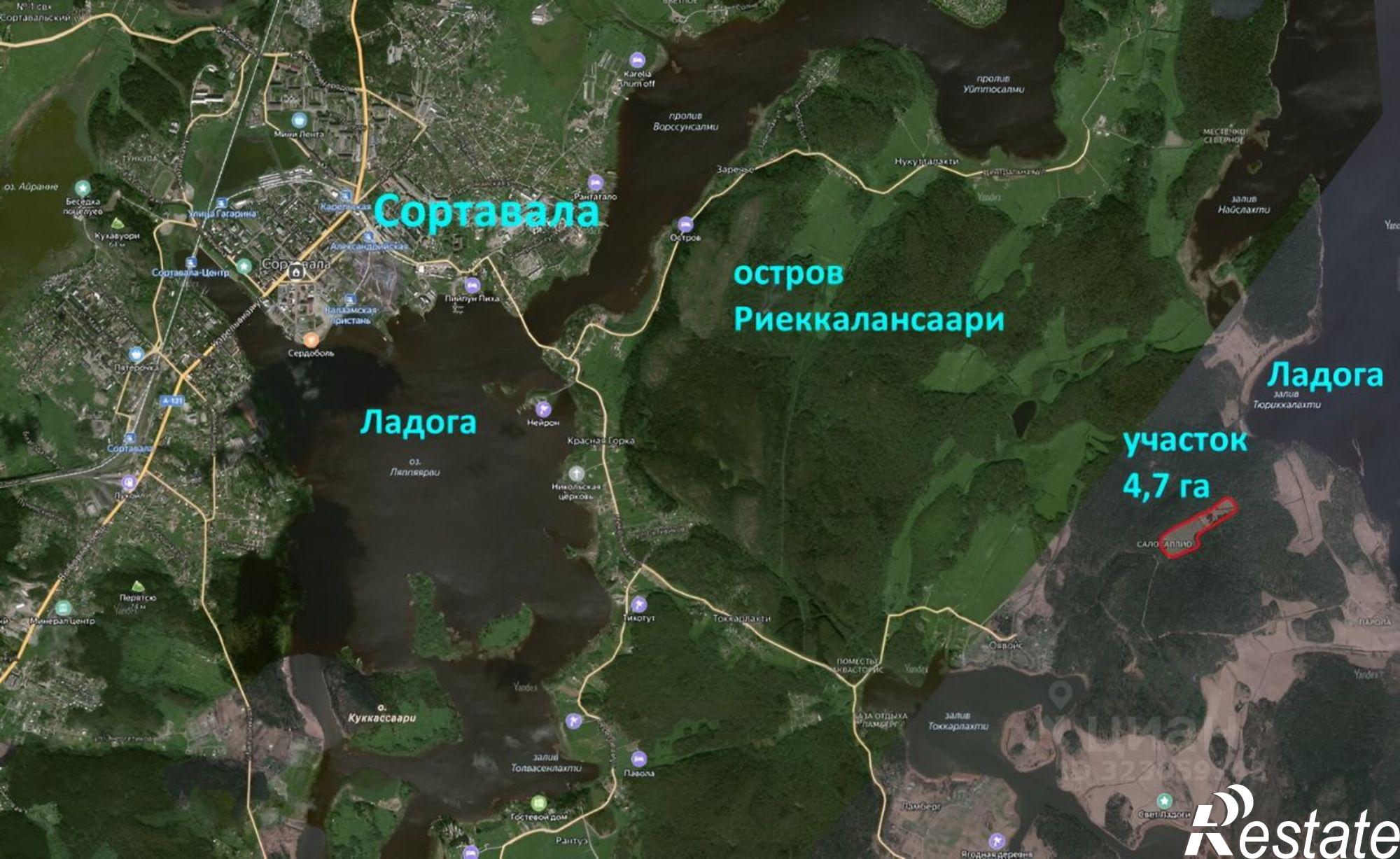 Купить землю, земельный участок за 18 730 000 рублей